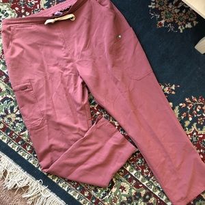 FIGS Scrub Pants Mauve size XL